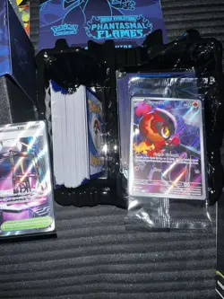 Pokemon Phantasmal Flames Elite Trainer Box opened with pulls and everything - Image 3