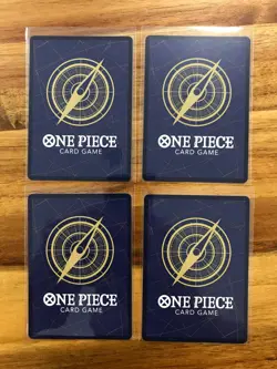 4 - Uta ST16-001 Green Uta Deck One Piece TCG ENG FOIL Playset - Image 2