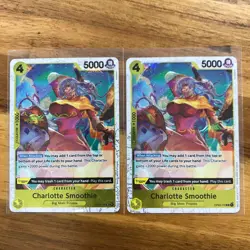 2 - Charlotte Smoothie OP03-110 Rare Foil Jolly Roger PRB01 The Best One Piece - Image 1