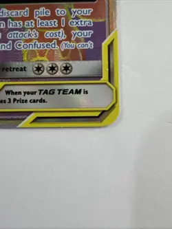 Pokemon Charizard & Braixen GX - Cosmic Eclipse Secret Rare Full Art #251/236 - Image 3