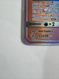 Pokemon Charizard & Braixen GX - Cosmic Eclipse Secret Rare Full Art #251/236 - Image 4