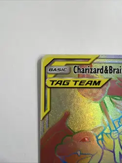 Pokemon Charizard & Braixen GX - Cosmic Eclipse Secret Rare Full Art #251/236 - Image 5