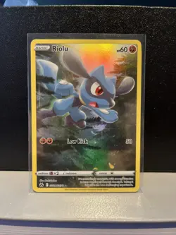 Pokemon TCG Riolu GG26/GG70 SWSH Crown Zenith Galarian Gallery Art Rare NM - Image 1