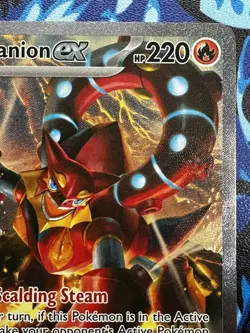 Volcanion ex 182/159 Journey Together Special illustration Rare Pokemon Card NM - Image 4