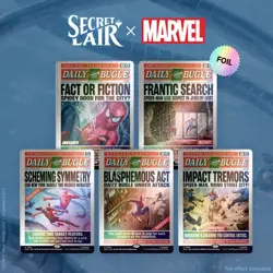 MTG SECRET LAIR X MARVEL’S SPIDER-MAN: DAILY BUGLE BREAKING NEWS RAINBOW FOIL ED - Image 1