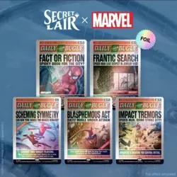 MTG Secret Lair Marvel's Spider-Man: Daily Bugle Breaking News Rainbow Foil New - Image 1