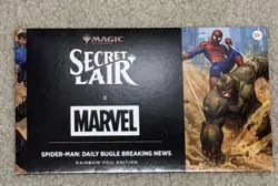 MTG Secret Lair x Marvel's Spider-Man: Daily Bugle Breaking News Rainbow Foil - Image 1