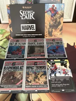 Secret Lair x Marvel's Spider-Man: Daily Bugle Breaking News - Rainbow Foil - Image 1