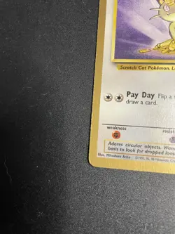 Meowth | 56 / 64 | Jungle | Fruit Rollup Gold Border Promo | Pokemon Card | LP - Image 2
