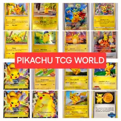 Pokemon TCG PIKACHU Einzel Karten 1996-2024 Promo JP EN D alle Welt EXC bis NM/M - Image 1
