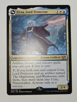 MTG Urza, Lord Protector The Brothers' War 225/287 Regular Mythic - Image 3