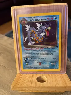 Pokemon TCG Dark Gyarados 8/82 PRERELEASE Stamped WOTC Team Rocket Promo NM! - Image 1