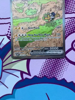 Pokemon - Iron Hands ex 248/182 - Paradox Rift - Special Illustration Rare - NM - Image 3