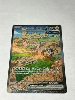 Iron Hands ex 248/182 Special Illustration Rare Paradox Rift Pokemon Near Mint - Image 1