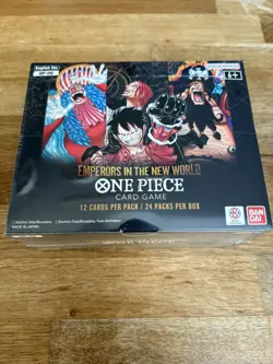 One Piece TCG OP-09 - Emperors in the New World Booster Box (Brand New & Sealed) - Image 1