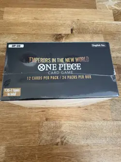 One Piece TCG OP-09 - Emperors in the New World Booster Box (Brand New & Sealed) - Image 4