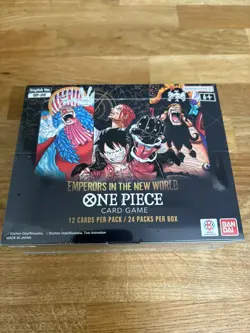 One Piece TCG OP-09 - Emperors in the New World Booster Box (Brand New & Sealed) - Image 1