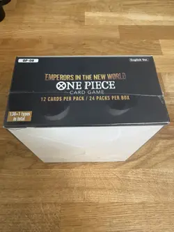 One Piece TCG OP-09 - Emperors in the New World Booster Box (Brand New & Sealed) - Image 2