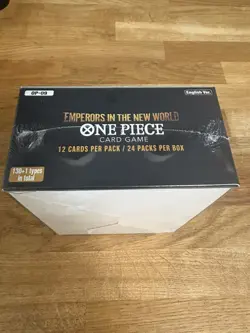 One Piece TCG OP-09 - Emperors in the New World Booster Box (Brand New & Sealed) - Image 4