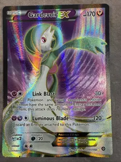 Gardevoir EX (Full Art) 111/114 XY- Holo Steam Siege 2016 Pokemon TCG - Image 1