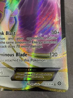 Gardevoir EX (Full Art) 111/114 XY- Holo Steam Siege 2016 Pokemon TCG - Image 4