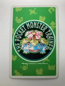 Charmander Pokemon Playing Poker Card Green Venusaur Deck Nintendo Japanese F/S - Image 5