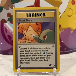 Pokemon Card - Misty's Tears Gym Challenge 118/132 Uncommon - Image 1