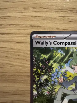 Pokemon Wally’s Compassion 186/132 Full Art Trainer - Fresh Mint, Pack Pulled - Image 3