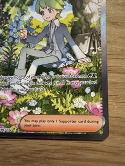 Pokemon Wally’s Compassion 186/132 Full Art Trainer - Fresh Mint, Pack Pulled - Image 5