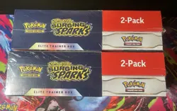 Pokemon SURGING SPARKS Elite Trainer Box & Booster Bundle Costco 2 Pack X 2 - Image 5