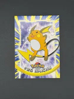 #26 Raichu 1999 TOPPS Pokemon TV Blue Label Vintage! - Image 1