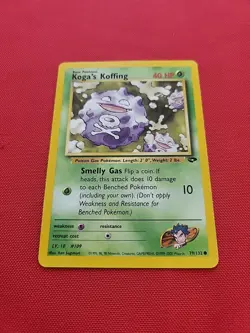 Pokemon: Koga's Koffing #79 & Weezing #50/132 - Gym Challenge 2000 - LP/MP - M39 - Image 4