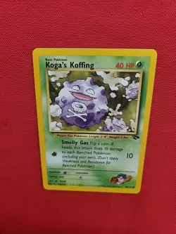 Pokemon: Koga's Koffing #79 & Weezing #50/132 - Gym Challenge 2000 - LP/MP - M39 - Image 5