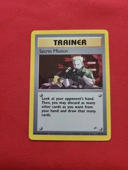 Pokemon: Secret Mission #118/132 Gym 2000 Vintage WOTC Non-holo - NM / LP - T132 - Image 3