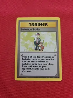 Pokemon: Pokemon Trader #077/102 Base Set 1999 Vintage WOTC - LP - T39 - Image 1