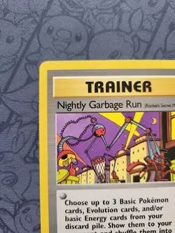Pokemon: Nightly Garbage Run 1st Edition #77/82 Team Rocket 2000 - LP - T192 - Image 3