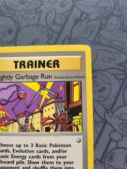 Pokemon: Nightly Garbage Run 1st Edition #77/82 Team Rocket 2000 - LP - T192 - Image 4