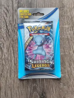 Pokemon TCG Shining Legends Blister Booster Pack Mew Art Factory Sealed - Image 1