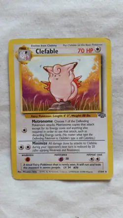 Pokemon Cards Jungle Set make your selection 90's Original - Image 4