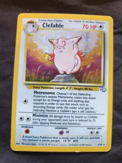 Pokemon Cards Jungle Set make your selection 90's Original - Image 5