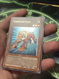 YuGiOh Versuchstiger Ultimate Rare 1st Ed GLAS - Test Tiger Ex - Image 3