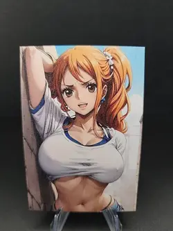 Nami One Piece Anime Waifu Card Doujin ACG Goddess - Image 1