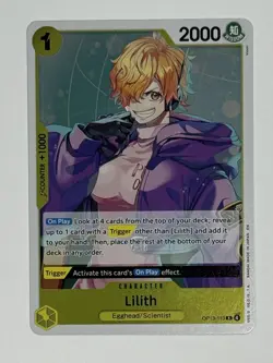 One Piece TCG Lilith OP13-113 Foil R Carrying On His Will - Image 1