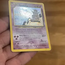 Pokemon TCG Holo Slowking 14/111 Neo Genesis Unlimited Rare Old School Vintage - Image 5