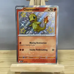 Charmander 109/091 Paldean Fates 2024 SHINY Rare Pokemon Card TCG NM 🔥🔥🔥 - Image 1