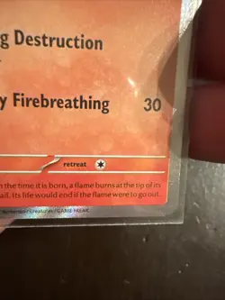 Pokemon TCG Paldean Fates Charmander Holo Card 109/091 Shiny Rare Baby Shiny - Image 5