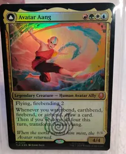 Avatar Aang - Avatar: The Last Airbender MTG Foil Mythic M207 Near Mint - Image 1