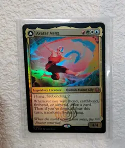Avatar Aang - Avatar: The Last Airbender MTG Foil Mythic M207 Near Mint - Image 4
