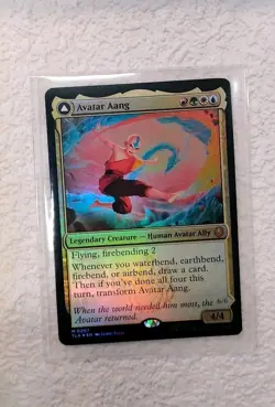 Avatar Aang - Avatar: The Last Airbender MTG Foil Mythic M207 Near Mint - Image 5