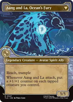 Aang, Swift Savior (Showcase) [Avatar: The Last Airbender] Foil Near Mint - Image 2